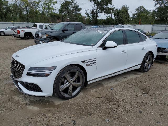 GENESIS G80 BASE 2023 with VIN KMTGB4SD3PU191773 - Photo from auction