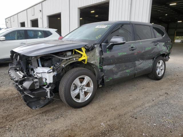 TOYOTA HIGHLANDER 2023 with VIN 5TDBBRCH8PS565919 - Photo from auction