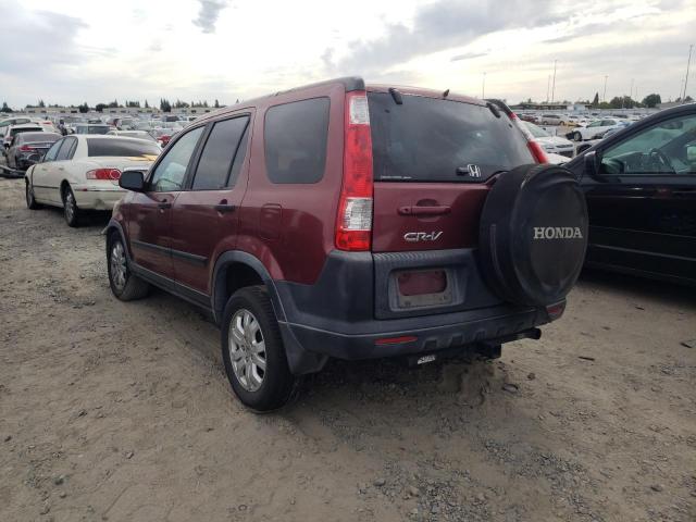Photo 2 from auction – 2006 HONDA CR-V EX with VIN JHLRD77836C052863
