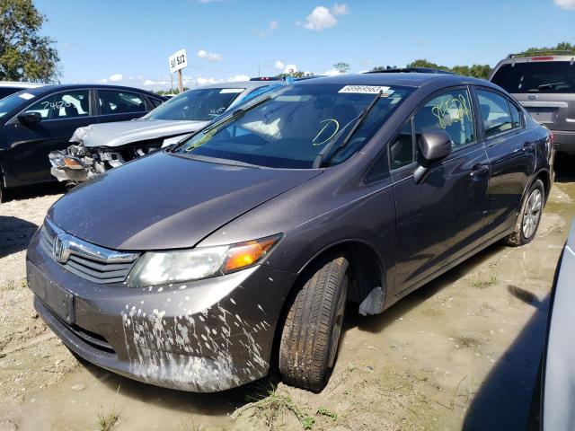 Снимка 1 от търг – 2012 HONDA CIVIC LX с VIN 19XFB2F52CE051191