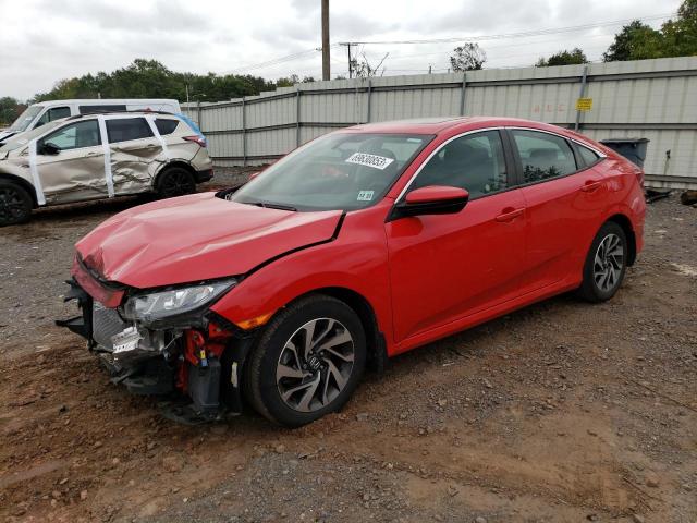 HONDA CIVIC EX 2018 with VIN 2HGFC2F72JH506073 - Photo from auction