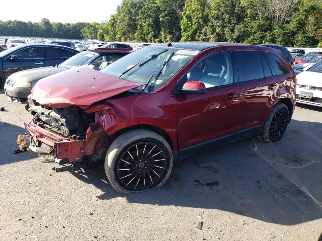 FORD EDGE SEL 2013 with VIN 2FMDK3J91DBB43100 - Photo from auction