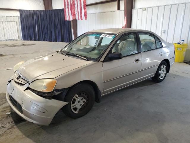 HONDA CIVIC LX 2002 with VIN 2HGES16502H610781 - Photo from auction