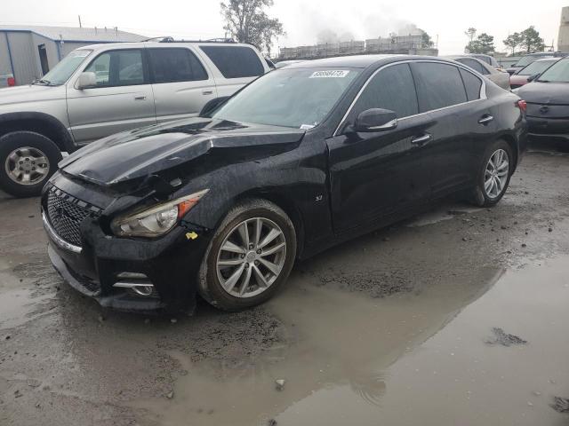 INFINITI Q50 BASE 2014 with VIN JN1BV7AP0EM691757 - Photo from auction