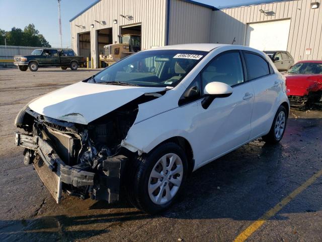 KIA RIO LX 2016 with VIN KNADM5A32G6666096 - Photo from auction
