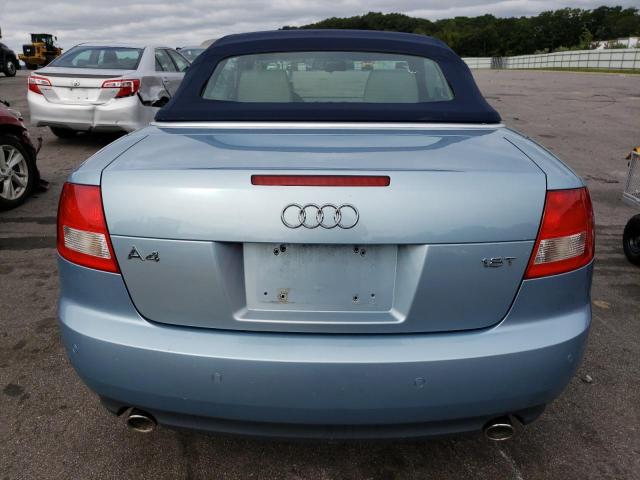 Photo 6 from auction – 2006 AUDI A4 1.8 CAB with VIN WAUAC48H36K008942