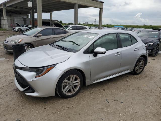 TOYOTA COROLLA SE 2019 with VIN JTNK4RBE2K3072535 - Photo from auction
