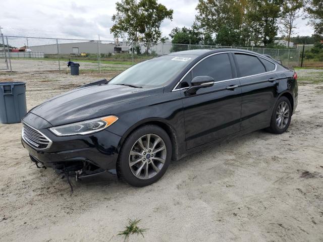 FORD FUSION SE 2017 with VIN 3FA6P0HD3HR366212 - Photo from auction