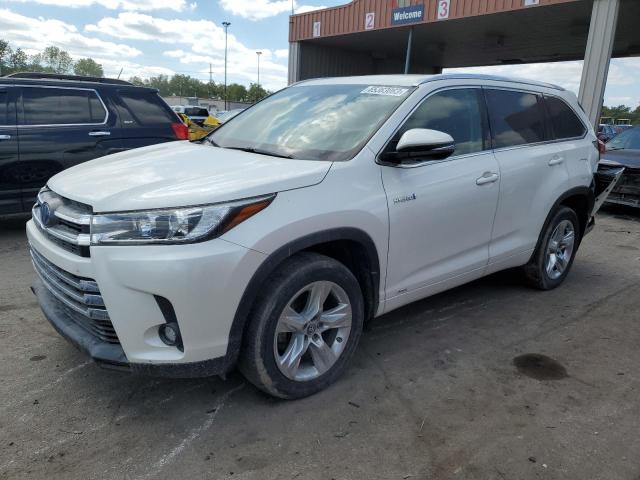 TOYOTA HIGHLANDER 2019 with VIN 5TDDGRFH3KS077685 - Photo from auction
