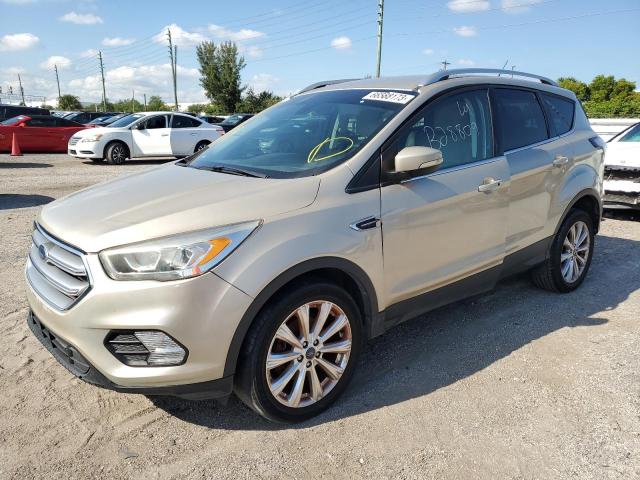 FORD ESCAPE TIT 2017 with VIN 1FMCU0JD3HUD81829 - Photo from auction
