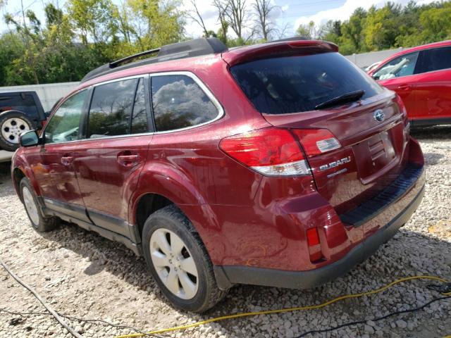Photo 2 from auction – 2011 SUBARU OUTBACK 2. with VIN 4S4BRCGC9B3387046