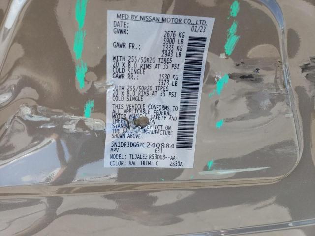 Photo 14 from auction – 2023 NISSAN PATHFINDER with VIN 5N1DR3DG6PC240884