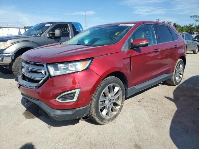 FORD EDGE TITAN 2015 with VIN 2FMTK3K89FBB71022 - Photo from auction