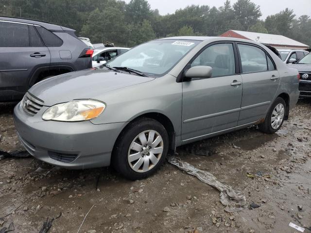 TOYOTA COROLLA 2003 with VIN 2T1BR32E43C040116 - Photo from auction