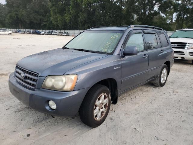 TOYOTA HIGHLANDER 2003 with VIN JTEGF21A630089685 - Photo from auction