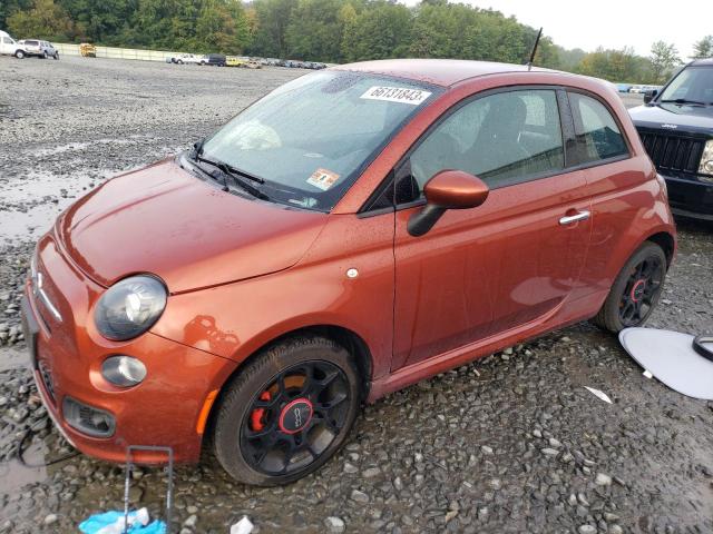 FIAT 500 SPORT 2015 with VIN 3C3CFFBR3FT625650 - Photo from auction