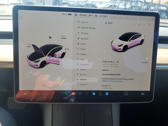 Photo 9 from auction – 2022 TESLA MODEL 3 with VIN 5YJ3E1EB0NF157535