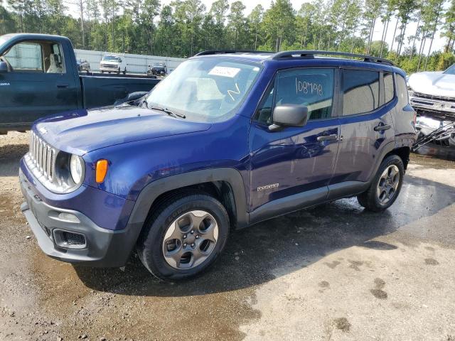 JEEP RENEGADE S 2017 with VIN ZACCJAAB1HPF61278 - Photo from auction