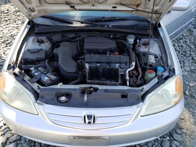 Photo 11 from auction – 2002 HONDA CIVIC EX with VIN 2HGES26822H501481