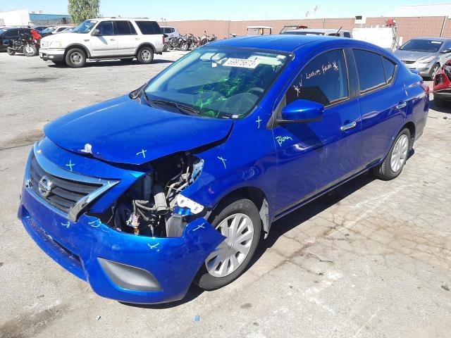 NISSAN VERSA S 2017 with VIN 3N1CN7AP3HL892734 - Photo from auction