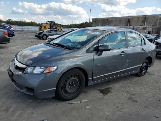 HONDA CIVIC LX 2010 with VIN 2HGFA1F55AH317108 - Photo from auction