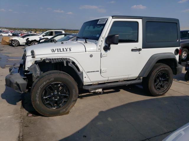 JEEP WRANGLER S 2017 with VIN 1C4AJWAG0HL593241 - Photo from auction