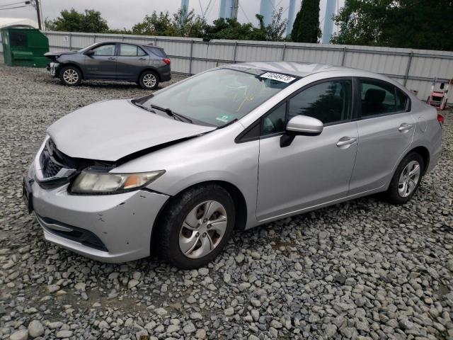 HONDA CIVIC LX 2014 with VIN 19XFB2F57EE207406 - Photo from auction