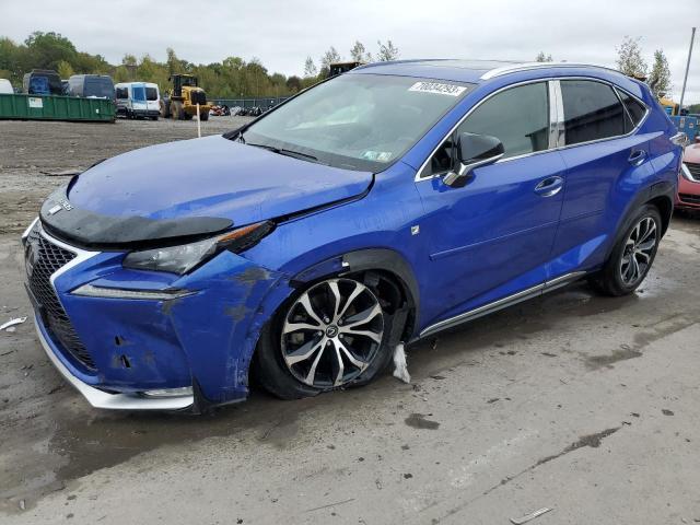 LEXUS NX 200T 2015 with VIN JTJBARBZ7F2021296 - Photo from auction