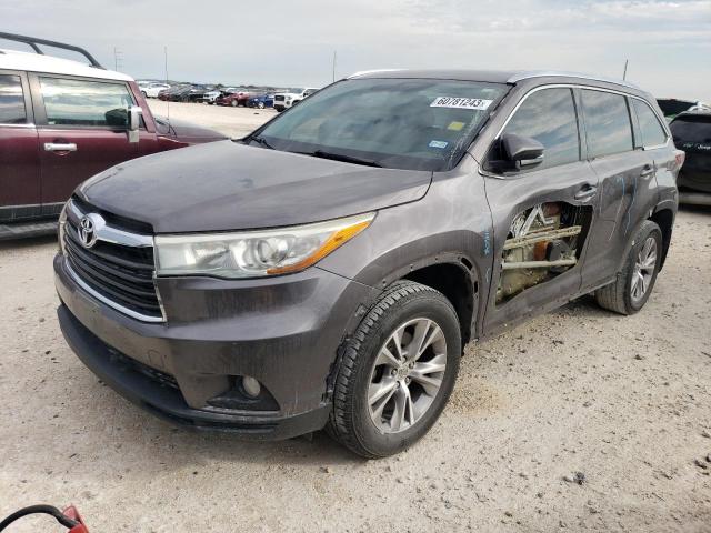TOYOTA HIGHLANDER 2015 with VIN 5TDKKRFH4FS116859 - Photo from auction