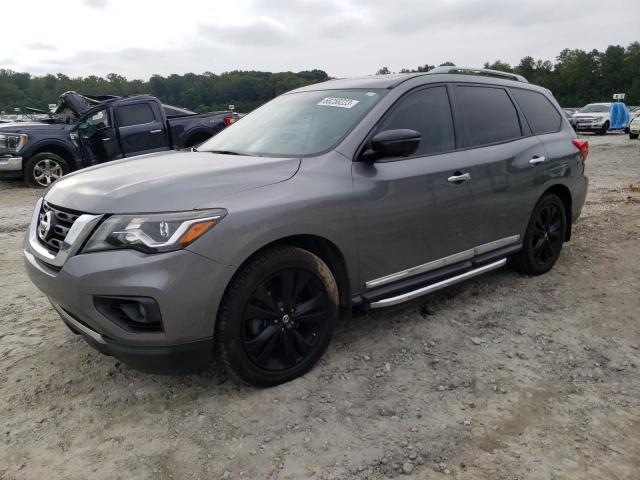 NISSAN PATHFINDER 2017 with VIN 5N1DR2MM8HC696547 - Photo from auction