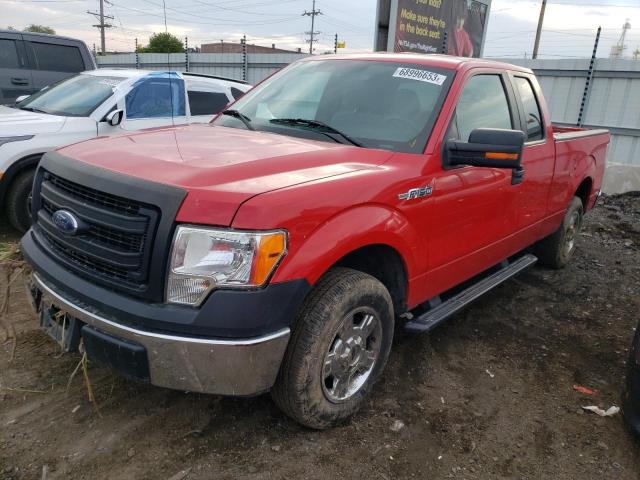 FORD F150 SUPER 2014 with VIN 1FTEX1CM7EKD95540 - Photo from auction