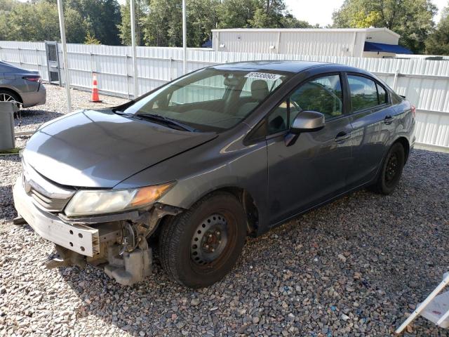 Photo 1 from auction – 2012 HONDA CIVIC LX with VIN 19XFB2F59CE306421