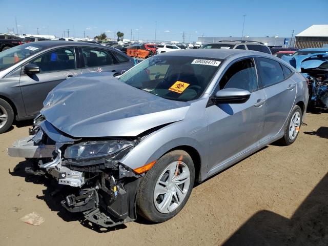 HONDA CIVIC LX 2020 with VIN 19XFC2F63LE200682 - Photo from auction