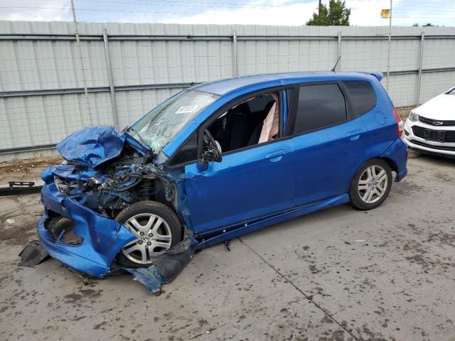 HONDA FIT S 2007 with VIN JHMGD38657S064075 - Photo from auction