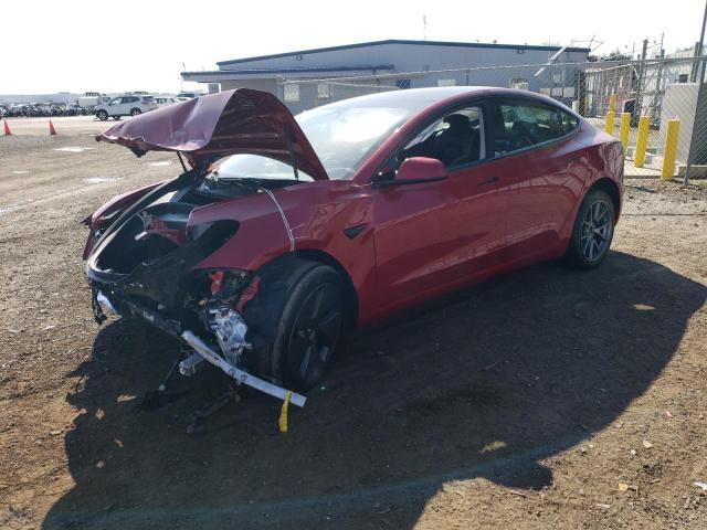 TESLA MODEL 3 2023 with VIN 5YJ3E1EA4PF447335 - Photo from auction