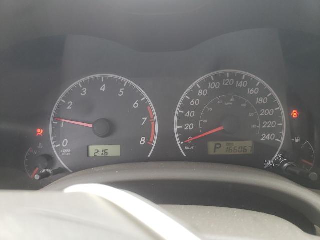 Photo 9 from auction – 2009 TOYOTA COROLLA BA with VIN 2T1BU40EX9C039441