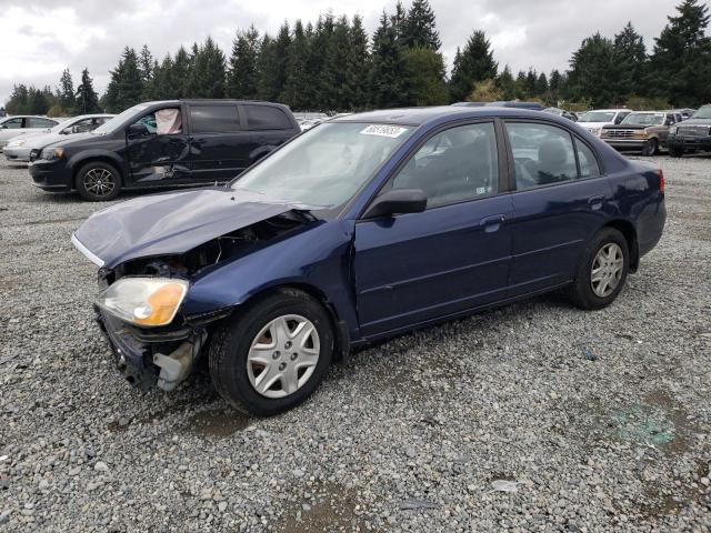 HONDA CIVIC LX 2003 with VIN 2HGES16593H606763 - Photo from auction