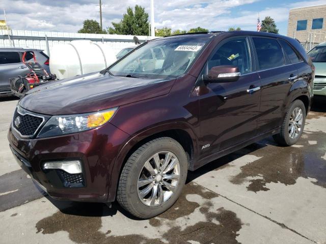 KIA SORENTO SX 2012 with VIN 5XYKWDA26CG268337 - Photo from auction