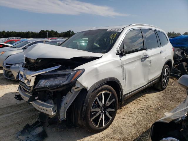 Photo 1 from auction – 2021 HONDA PILOT TOUR with VIN 5FNYF5H68MB034931