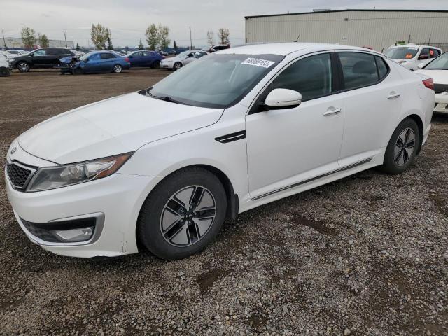 KIA OPTIMA HYB 2013 with VIN KNAGM4AD4D5053236 - Photo from auction