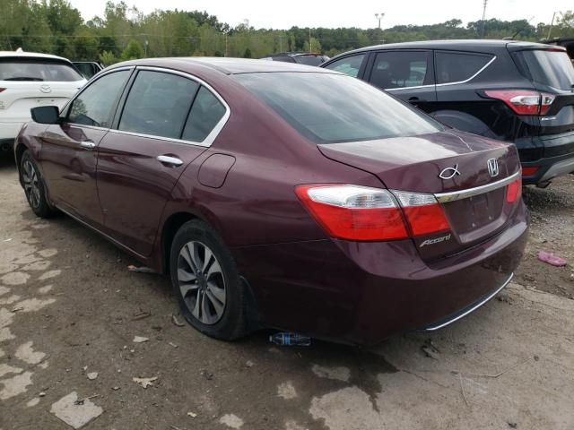 Photo 2 from auction – 2013 HONDA ACCORD LX with VIN 1HGCR2F31DA047720