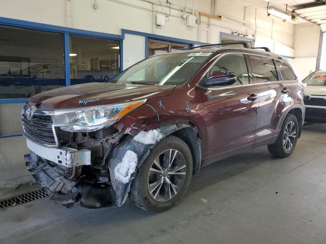 TOYOTA HIGHLANDER 2016 with VIN 5TDJKRFH1GS312397 - Photo from auction