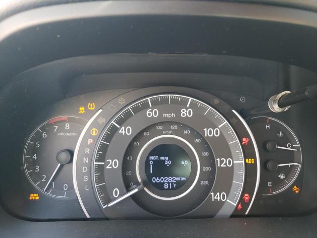 Photo 9 from auction – 2016 HONDA CR-V TOURI with VIN 5J6RM4H97GL040584