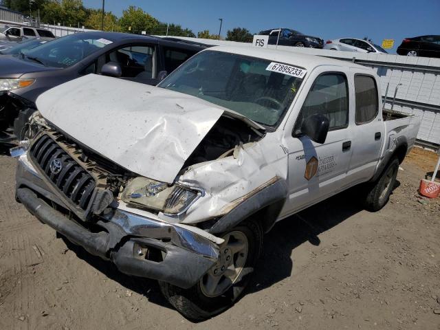 TOYOTA TACOMA DOU 2001 with VIN 5TEGN92NX1Z820522 - Photo from auction