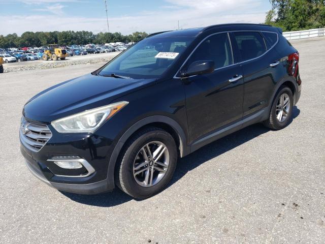HYUNDAI SANTA FE S 2017 with VIN 5NMZU3LBXHH031925 - Photo from auction