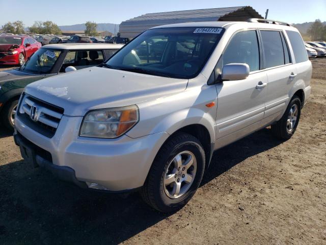 HONDA PILOT EXL 2007 with VIN 5FNYF28777B042479 - Photo from auction