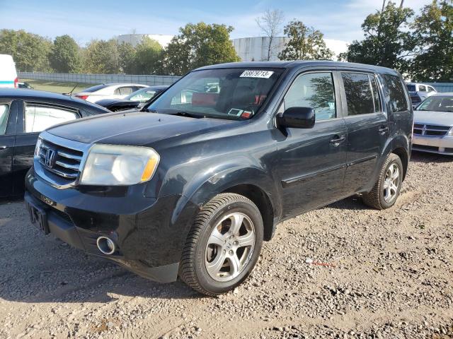 HONDA PILOT EXL 2012 with VIN 5FNYF4H57CB002228 - Photo from auction