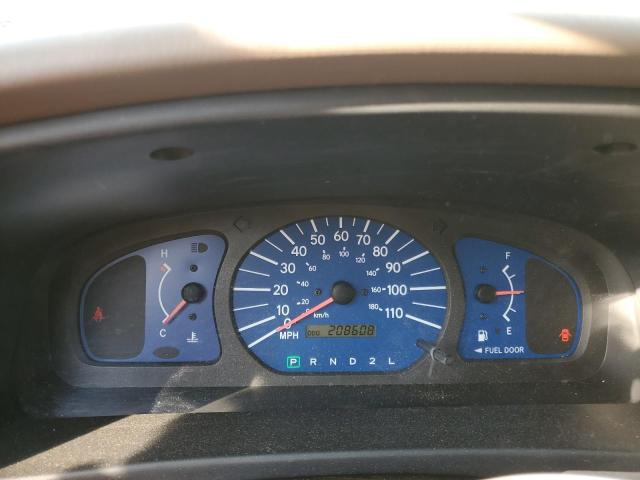Photo 9 from auction – 2001 TOYOTA SIENNA CE with VIN 4T3ZF19C11U343566