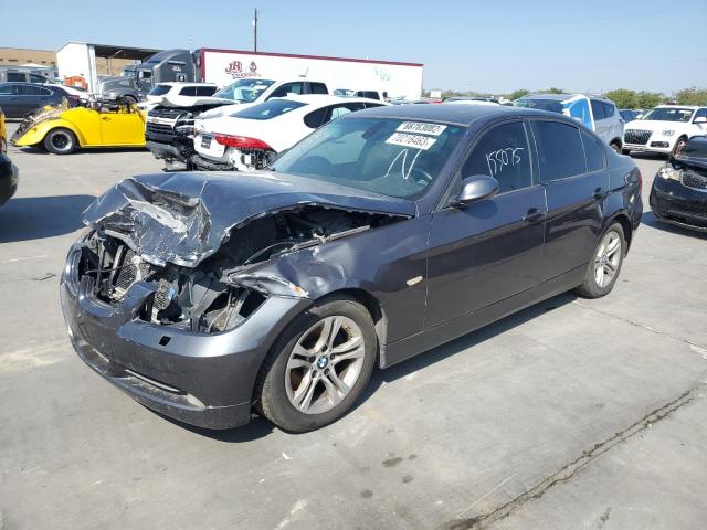 BMW 328 I 2008 with VIN WBAVA37538ND55989 - Photo from auction