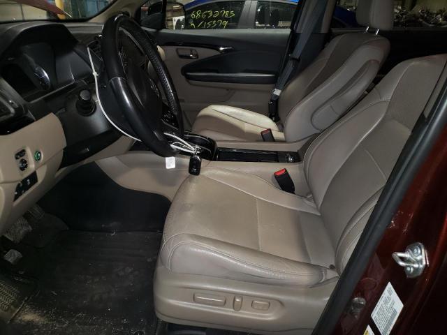 Photo 7 from auction – 2021 HONDA PILOT ELIT with VIN 5FNYF6H05MB056919